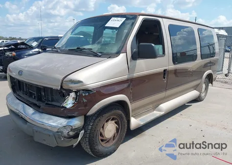 1999 Ford E-150 Commercial/Recreational из США, поврежденный, VIN 1FDRE14L1XHA40839